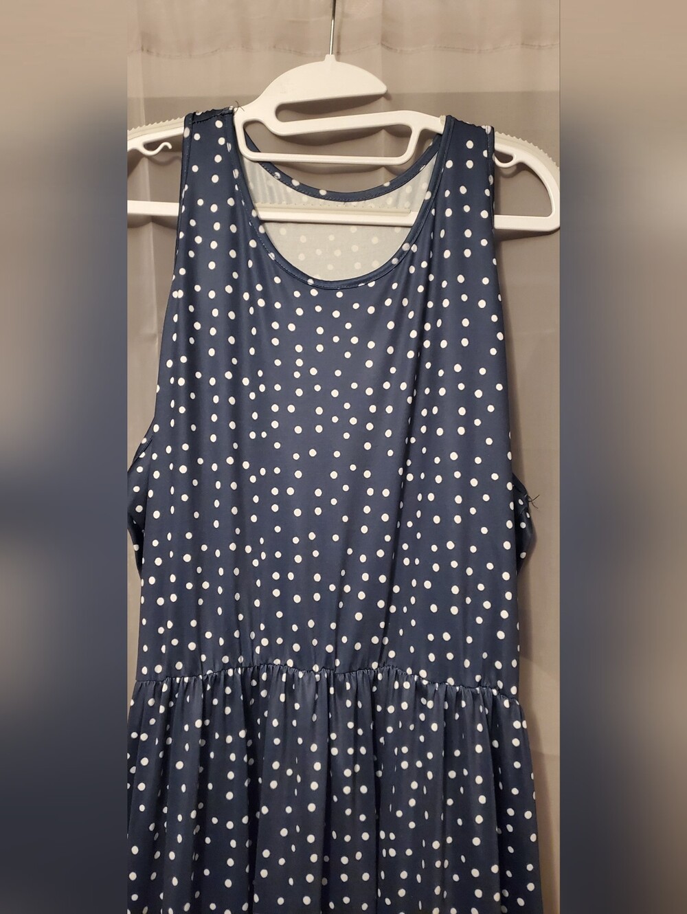 Polka Dot & Floral Maxi Dress